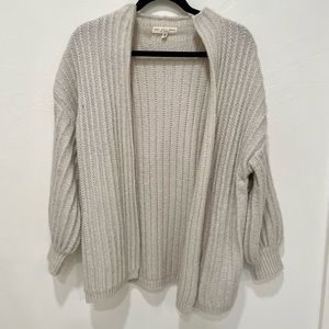 Truly Madly Deeply Urban Outfitters Sweater Cardigan High Neck Balloon Sleeve